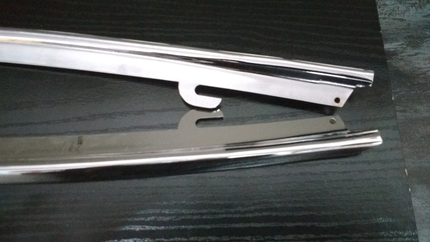 JAGUAR XK150 DHC CANTRAIL CHROMES PAIR BD13415/6